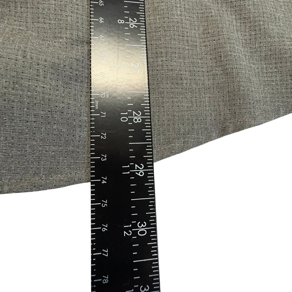 Marmot Button Down Shirt Large Gray Short Sleeve Breathable Technical Outdoor - Picture 7 of 8